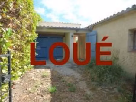 maison non meublée t3 avec garage et jardin forcalquier