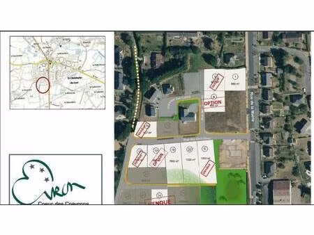 terrain constructible à vendre