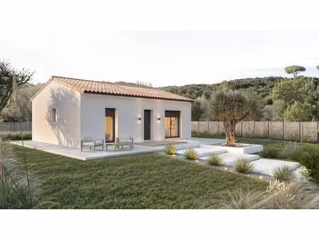terrain avec maison neuve à vendre