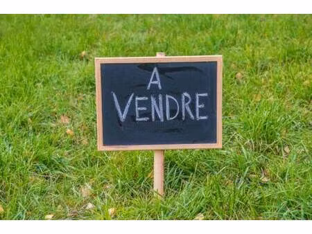 terrain constructible à vendre