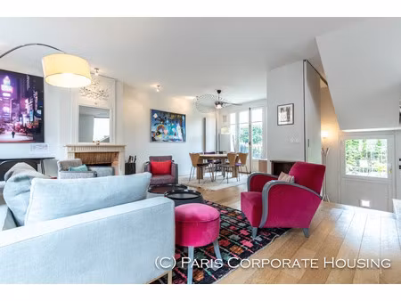 maison de luxe à louer dans le quartier prince–marmottan