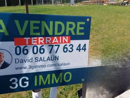 terrain constructible à vendre