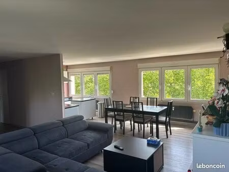rombas – appartement f3 de 75 34 m² avec parking  cave et cellier – 130 000