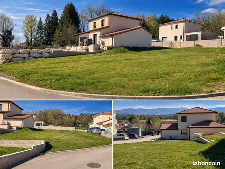terrain à bâtir 350 m² – centre-ville châtillon-la-palud – 59 000