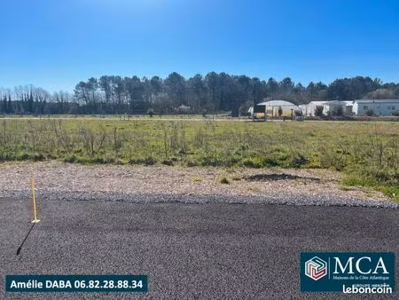 terrain 670 m² saubion