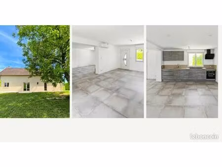 location maison rénovée 6 pièces avec terrain
