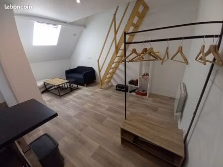 duplex meublé avec une surface de 42m² au sol