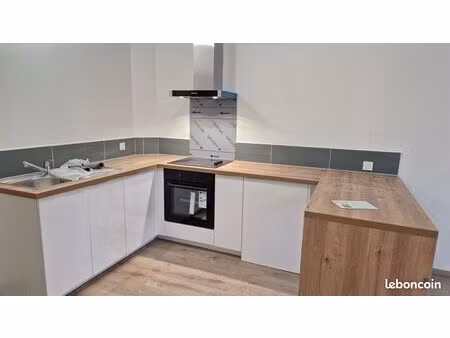 t2 neuf standing – 37m² hab (57m² sol) - proche gare & centre-ville – parking - 525cc