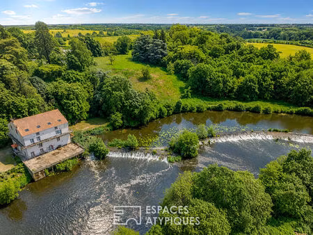 maison dans un cadre exceptionnel en bord de sèvre