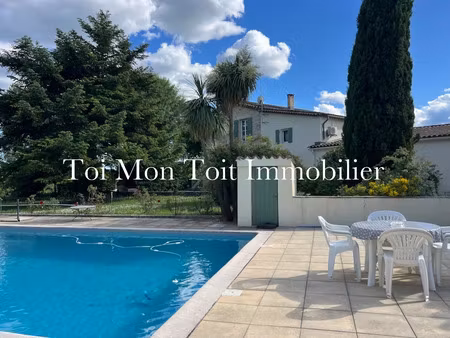vente maison 8 pièces 242 m² sauve (30610)