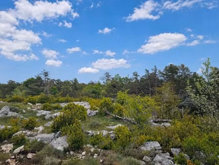 terrain constructible viabilisé à caussols