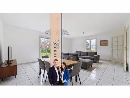 maison - 4 chambres - cellier - buanderie - sous sol complet - cave - garage - jolie vue d