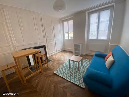 bel f2 meublé et équipé proche centre et ifsi