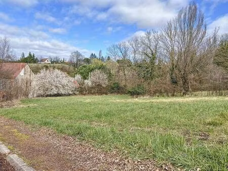 terrain constructible à vendre