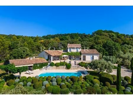 exclusivité - élégante propriété avec vue panoramique sur le luberon