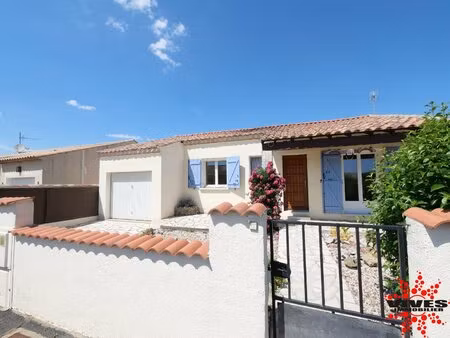 villa t4 de plain-pied dans un environnement calme