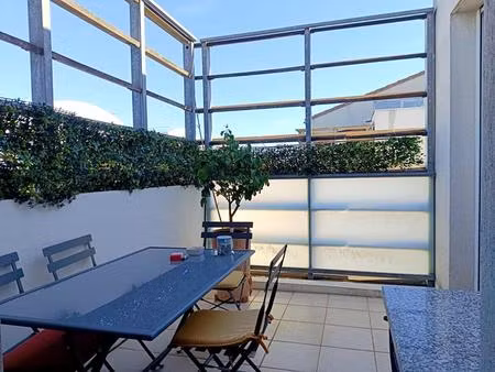 appartement miramas 2 pièce(s) terrasse et garage