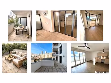 puteaux - quartier république - 3 pièces + terrasse de 30 m²