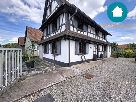 rare : maison alsacienne 114m2 sur 8 ares avec piscine