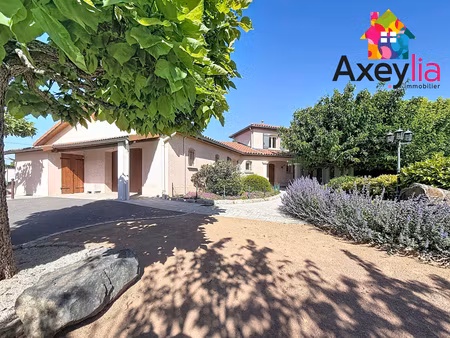 a vendre - secteur feurs - maison individuelle avec terrain sans vis a vis  grand garage  