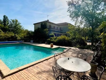 maison de caractère avec piscine aux portes de saint émilion