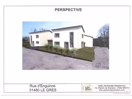 maison à vendre individuelle t4 neuve à le grès