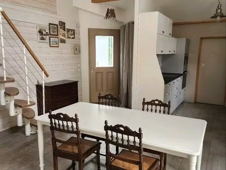 maison taussat - 80m² meublée - jardin 430m² - plage à 400m