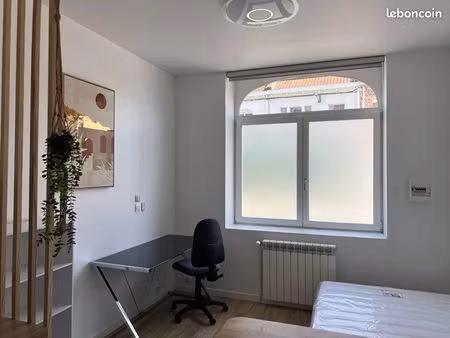 appartement meublé étudiant – 18 m² – 500 cc