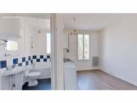studio traversant meublé de 25 m² – quartier des coutures à bagnolet