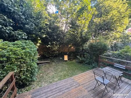 f2 terrasse jardin porte de st ouen