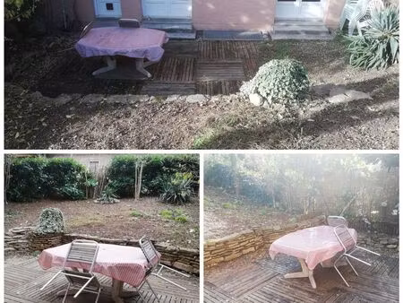 appartement meublé rez de jardin
