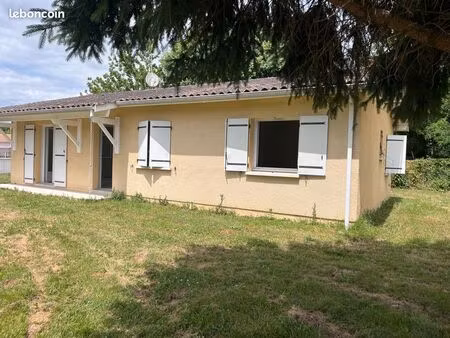 plain-pied 3 chambres  garage  jardin clos