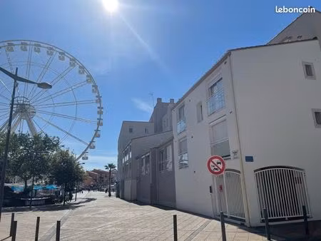 location à l’année cap d’agde f2 duplex meublé