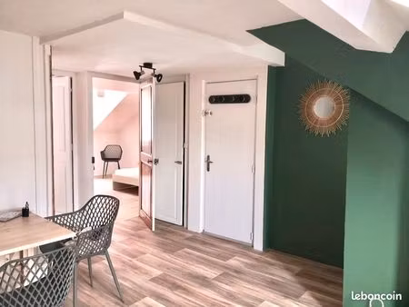 location grenoble - appartement traversant entièrement meublé et refait à neuf en 2022 - t
