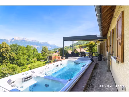 villa de luxe à vendre à la combe-de-lancey