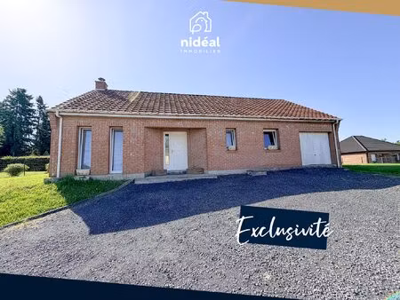 pavillon plain pied 3 chrambres et garage