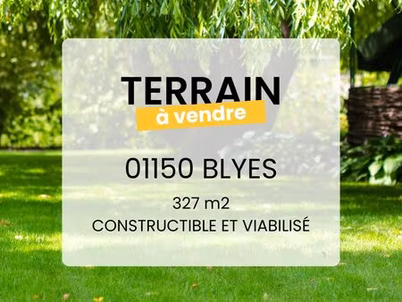 terrain à vendre blyes