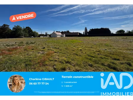 vente terrain 1 009 m²