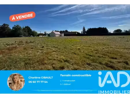 vente terrain à bâtir 1 009 m²