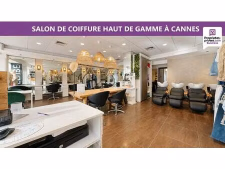 06400 cannes - salon de coiffure & esthétique - 78 m²
