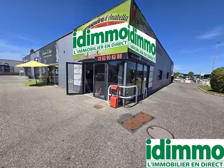 eaunes-local commercial 88 m2. zone commerciale super u!