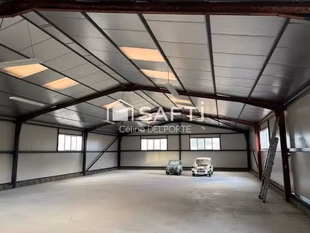 local d’activité 380 m² – emplacement premium – site sécurisé