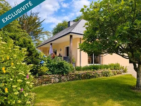 maison de plain pied  clé en main avec joli jardin arboré