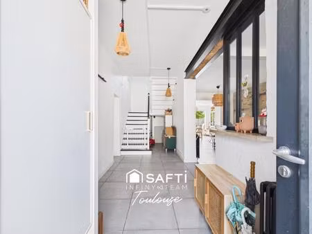 saint-lys centre – charmante maison familiale t5 rénovée de 144 m²