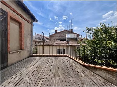 maison de ville 113 m² – quartier marengo – terrasse et garage