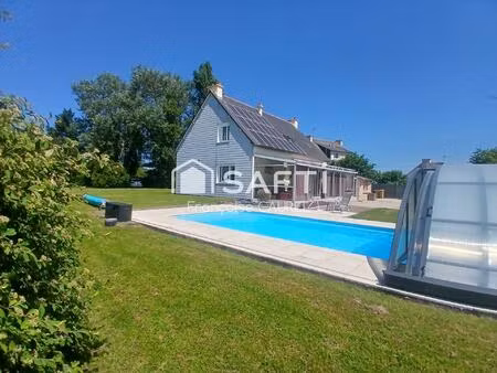 maison familiale 160m² vie de plain pied  pisicine