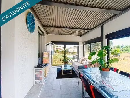 villa & veranda - piscine- grand garage- cave