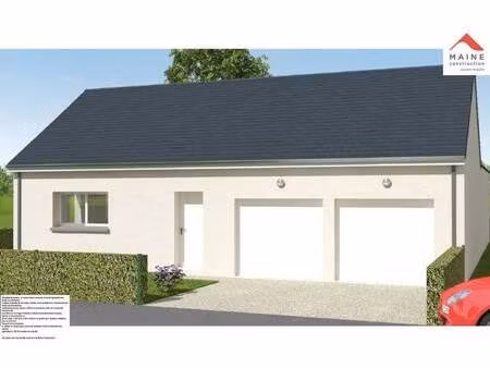 terrain avec maison neuve à vendre