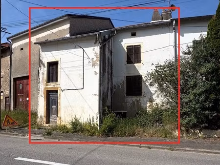 en vente maison mitoyenne 90 m² – 55 000 € |kerling-lès-sierck