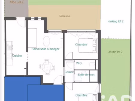 vente appartement 3 pièces